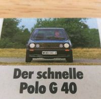 Test VW Polo G40 mit 115 PS von 1986 Nordrhein-Westfalen - Leverkusen Vorschau