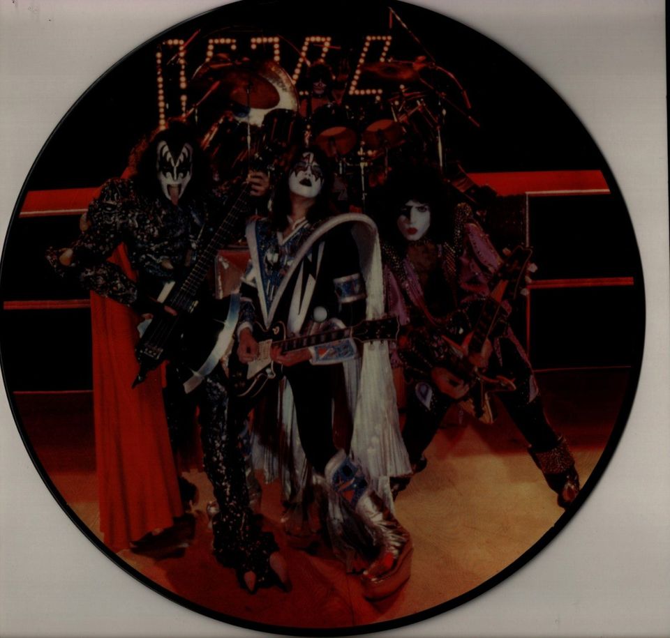 KISS - Hotter Than Hell in Paris + rare Pict. - Fan - Club - Edit in Chemnitz