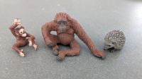 Schleich Tiere Figuren Affe Igel Bayern - Großmehring Vorschau