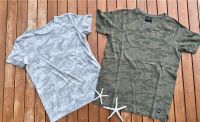 **REVIEW**MEGA Shirts,grün,beige Camouflage,Gr.152/158,164/170 Nordrhein-Westfalen - Velbert Vorschau