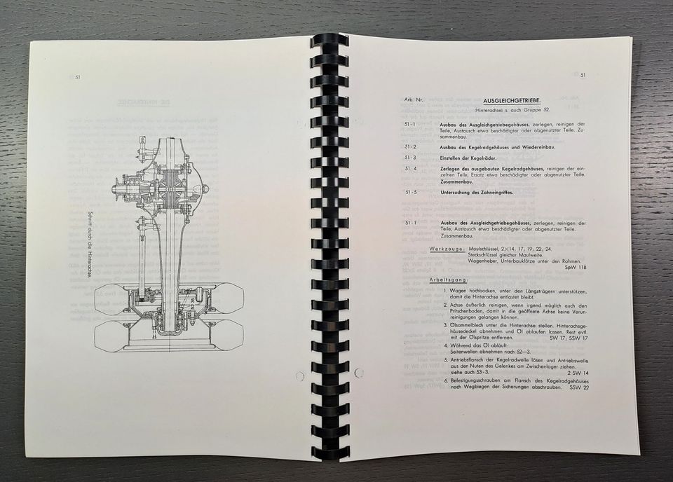 Daimler Reparatur-Handbuch Typ Lo 3000 mit OM65 (Kopie) in Alfeld (Leine)