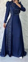 Abendkleid Dunkelblau mit Glitzer Details Rheinland-Pfalz - Germersheim Vorschau