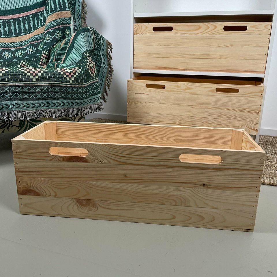 HOLZKISTEN FÜR „IKEA“ BILLY & KALLAX REGALE | Kiste Ikeahack Wohnzimmer  Holzkisten Weinkiste Regal Crate Box Shabby Boho Loft Kisten Scandinavian  Design Deko Dekoration in Berlin - Tempelhof | eBay Kleinanzeigen ist jetzt  Kleinanzeigen