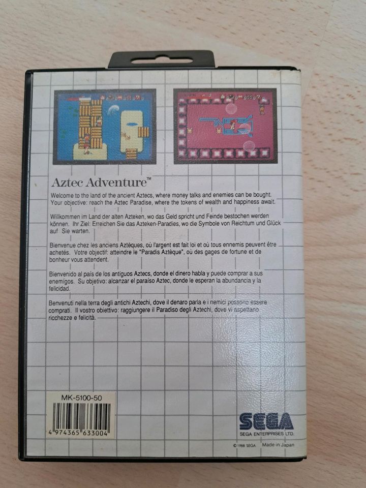 Aztec Adventure Sega M. in Anklam