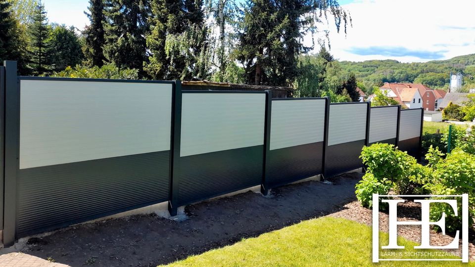 Gartenzaun aus Sandwichplatten - hochwertig - Aluminium HE in Schloß Holte-Stukenbrock