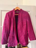 Blazer Wolle Herbst Winter lila pink L Zara Düsseldorf - Stadtmitte Vorschau