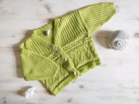 Strickjacke Baby Jacke Gr 68 74 apfelgrün neuwertig Junge Mädchen Thüringen - Uhlstädt-Kirchhasel Vorschau