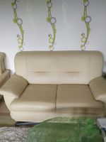 Sofa Garnitur Kunstleder Creme Weiß 3-Set Nordrhein-Westfalen - Paderborn Vorschau