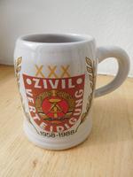 Alter DDR Bierkrug Zivilverteidigung 1958 - 1988 Dresden - Äußere Neustadt Vorschau