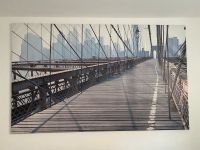 Großes Ikea Bild New York Brooklyn Bridge Hessen - Bickenbach Vorschau