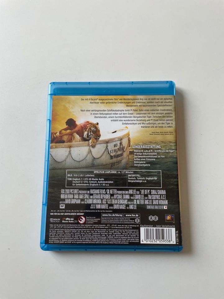 verschiedene Blu-ray Disc Bibi & Tina Percy Jackson Life of Pi in Hamburg