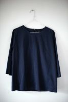 COS Bluse Blau Marineblau Shirt Oberteil einfarbig 36 S 3/4 Ärmel Wandsbek - Hamburg Jenfeld Vorschau