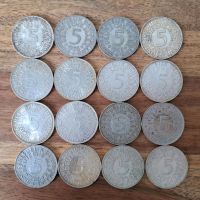 16x 5 Deutsche Mark Silberadler Bayern - Weichering Vorschau