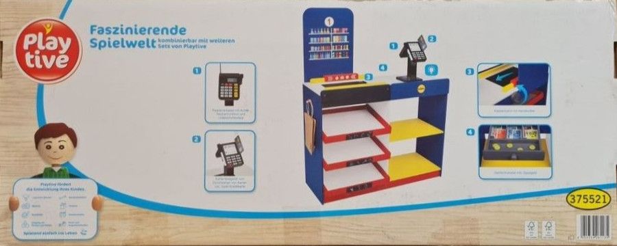 PLAYTIVE Holzspielzeug Lidl Supermarkt Mini Kasse Spielzeug Spiel in  Niedersachsen - Oetzen | Holzspielzeug günstig kaufen, gebraucht oder neu |  eBay Kleinanzeigen ist jetzt Kleinanzeigen
