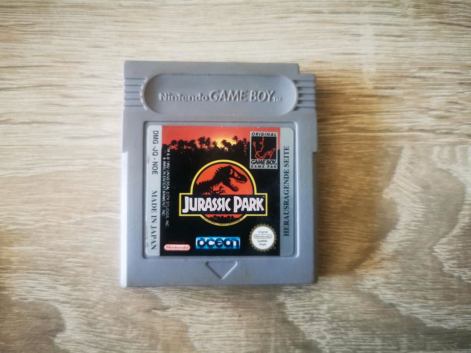 Nintendo Gameboy Spiel Jurassic Park in Zirndorf