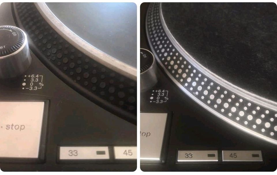 Technics 1210 1200 mk2 Wartung Reparatur Umbau M3D mk5 m5g in Bördeland