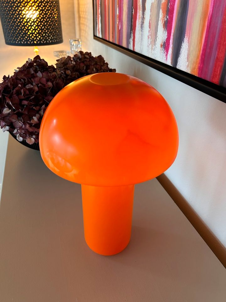 Tischlampe / Pilz-Lampe Orange in Düsseldorf - Bezirk 8 | Lampen gebraucht  kaufen | eBay Kleinanzeigen ist jetzt Kleinanzeigen