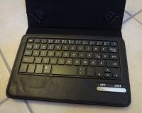 Tablet Keyboard Hülle Tasche 7" 8" Bluetooth 3.0 Tastatur Schwarz Thüringen - Altenburg Vorschau