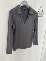 JOOP Polo Shirt Gr. 40 Grau V-Ausschnitt Jersey Baden-Württemberg - Schallstadt Vorschau