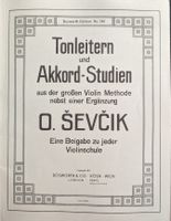 Tonleitern und Akkord-Studien aus d. großen Violin Methode Sevcik München - Untergiesing-Harlaching Vorschau