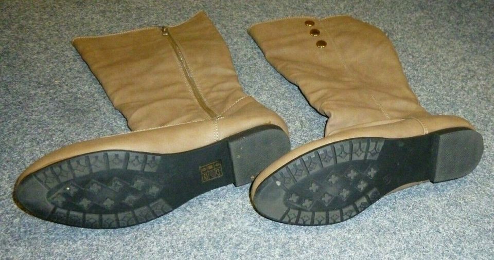 süsse Stiefel Gr.38 camel braun gefüttert 14€* in Lübbenau (Spreewald)