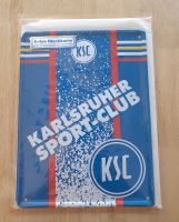 Blechschild, Grußkarte KSC - karlsruher sport-club 90ziger Jahre Wandsbek - Hamburg Farmsen-Berne Vorschau