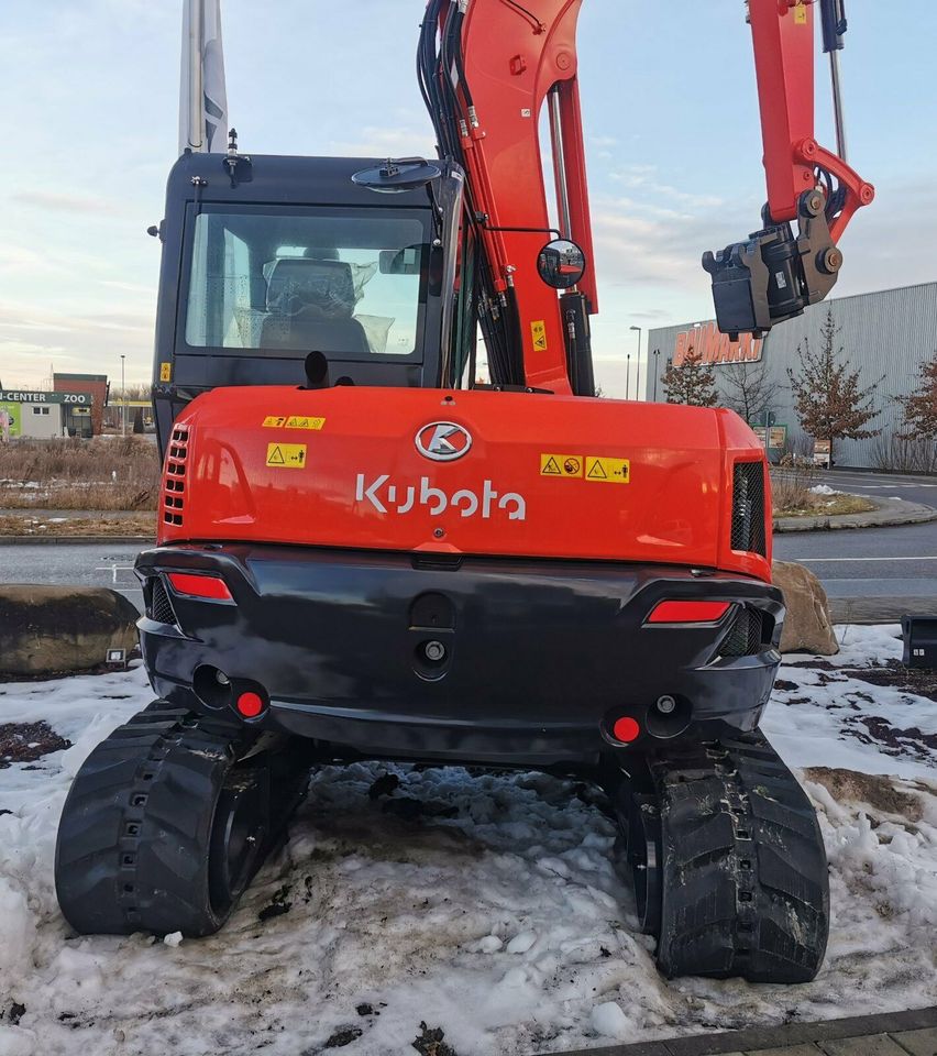 Kubota KX 085-5, Bagger 8t Klasse in Brunnen