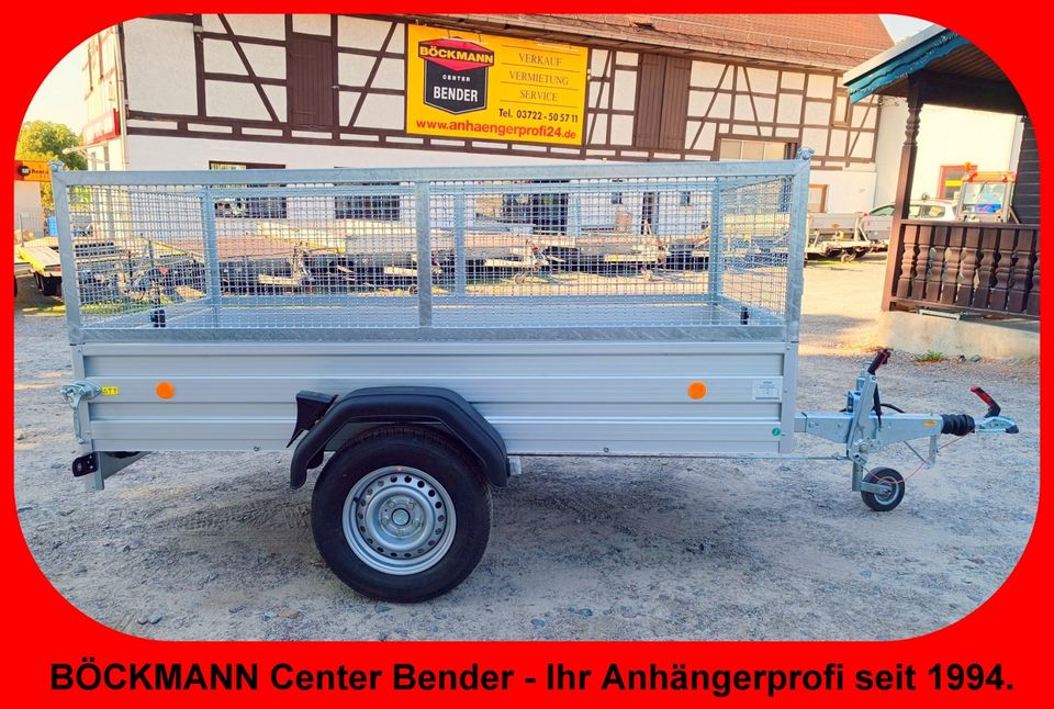 ✓BÖCKMANN - PKW-Anhänger mit Gitteraufsatz - 2,51 x 1,30 m in Sachsen -  Röhrsdorf | Gebrauchte Auto-Anhänger kaufen | eBay Kleinanzeigen ist jetzt  Kleinanzeigen