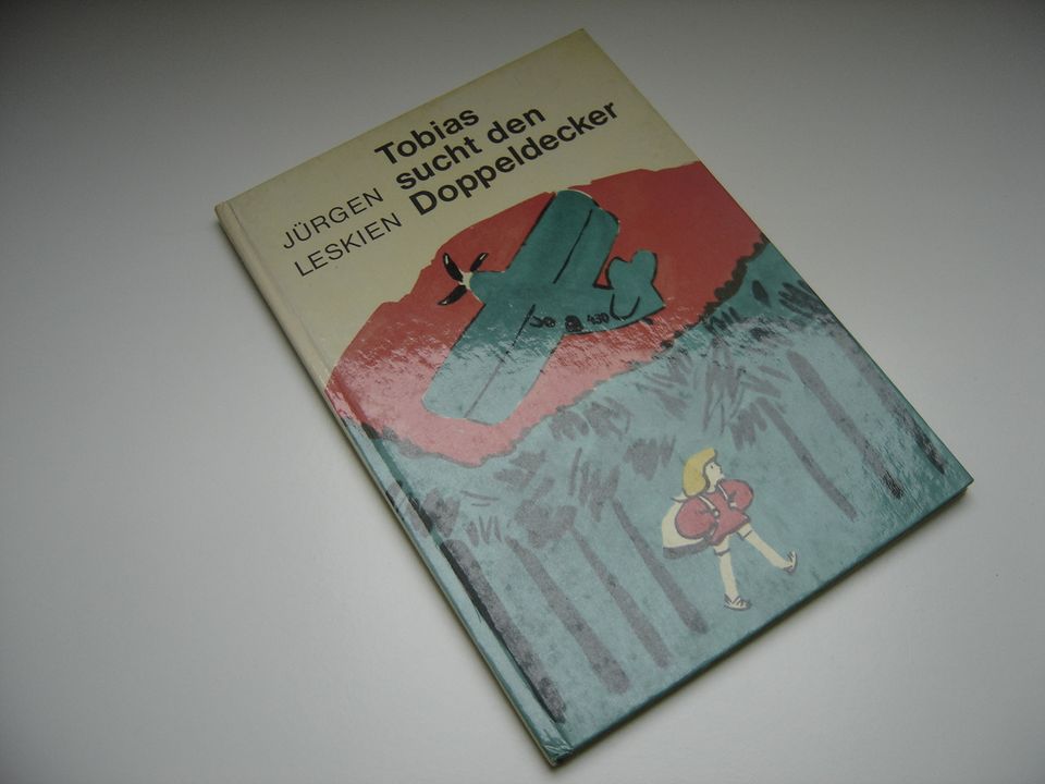 DDR Kinderbuch Tobias sucht den Doppeldecker Jürgen Leskin in Bad Berka