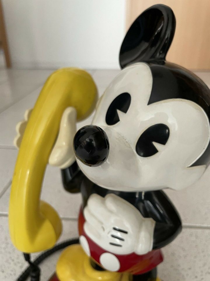 Mickey Maus Telefon / top Zustand / Sammlerstück in Ettlingen