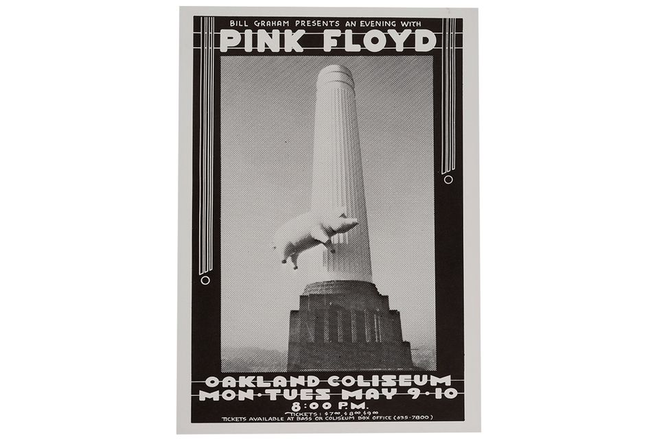 POSTER PINK FLOYD LIVE KONZERT PLAKAT SAN FRANCISCO 1977 in Berlin