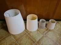 4x Ikea Lampenschirm shabby Landhaus beige braun Baden-Württemberg - Kuppenheim Vorschau