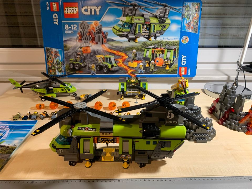 Lego  City 60125 *** Vulkan-Schwerlasthelikopter *** in Düsseldorf