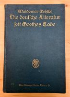 Die deutsche Literatur seit Goethes Tode - W. Oehlke 1921 Thüringen - Camburg Vorschau