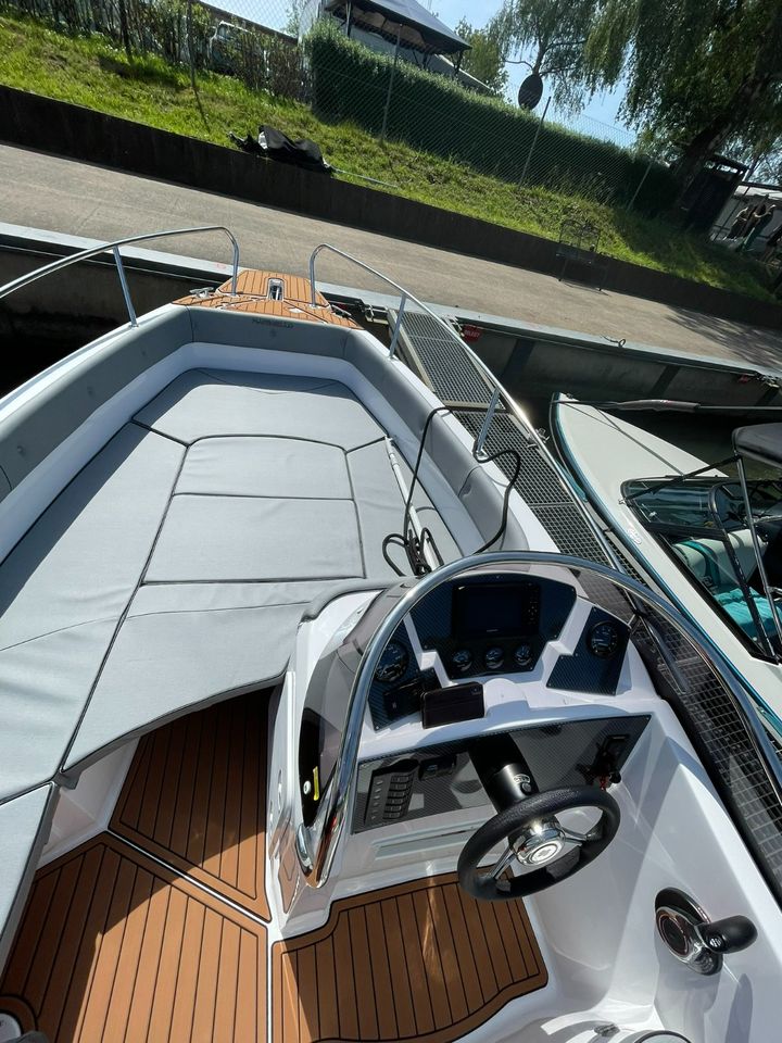 Motorboot Marinello NEW EDEN 590 - komplett auf Trailer - MIETEN in Boxberg