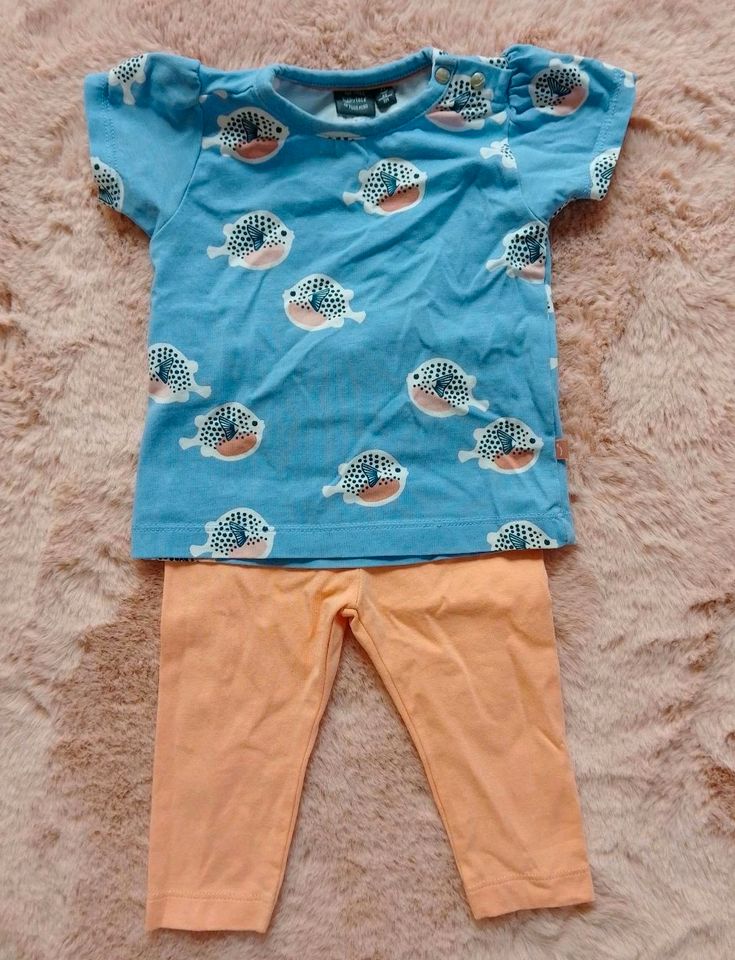 Babykleidung, Babyhose, Babyshirt, T-Shirt, Hose, Größe 62/68 in Niederndodeleben