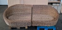 Großer Rattan Sofa zweiteilig ca 280 cm breit x 120 cm tief x 85 Köln - Bayenthal Vorschau