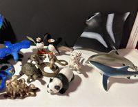 Schleich Safari Panda Delfin Tiger Papagei Taucher Sachsen - Hoyerswerda Vorschau