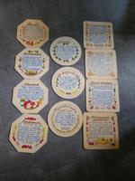 11 x DDR große  alt Bierdeckel mit Rezepten Retro Nordrhein-Westfalen - Marl Vorschau