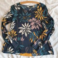 Villa Bluse L leichte Sommerbluse Blumen Boho Thüringen - Stadtroda Vorschau