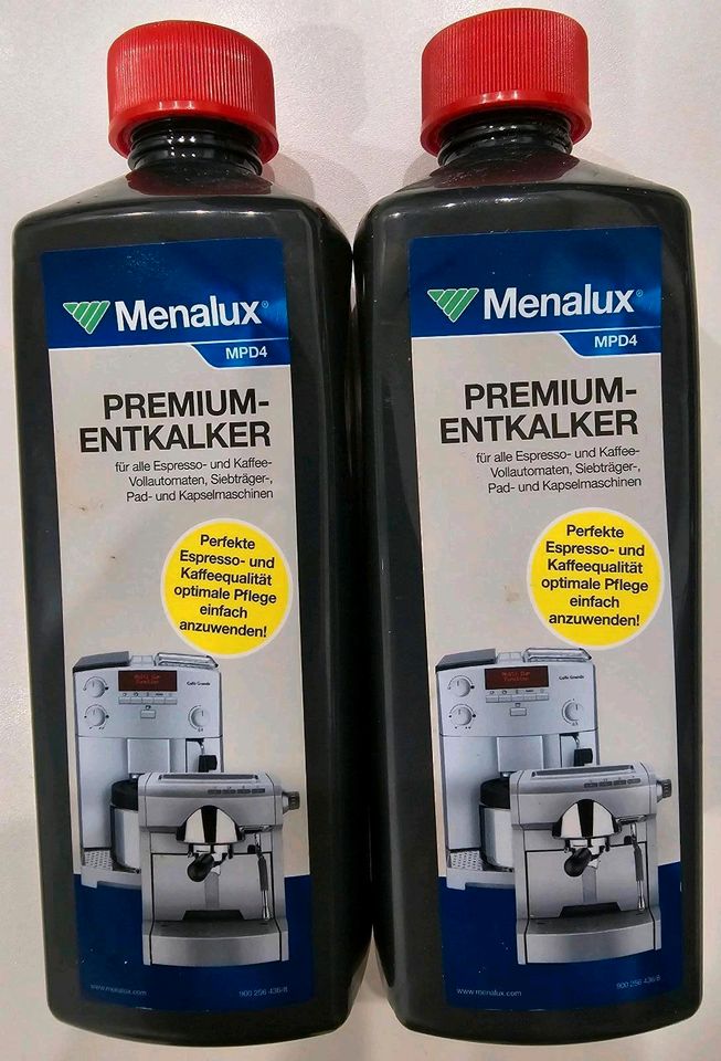 2 x Premium Enkalker Menalux für hochwertige Kaffeevollautomaten in Ruppichteroth
