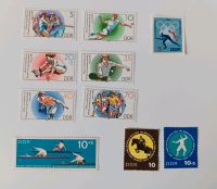 19 DDR Briefmarken div.Sport Olympiaden, Europa/Weltmeisterschaft Eimsbüttel - Hamburg Eimsbüttel (Stadtteil) Vorschau