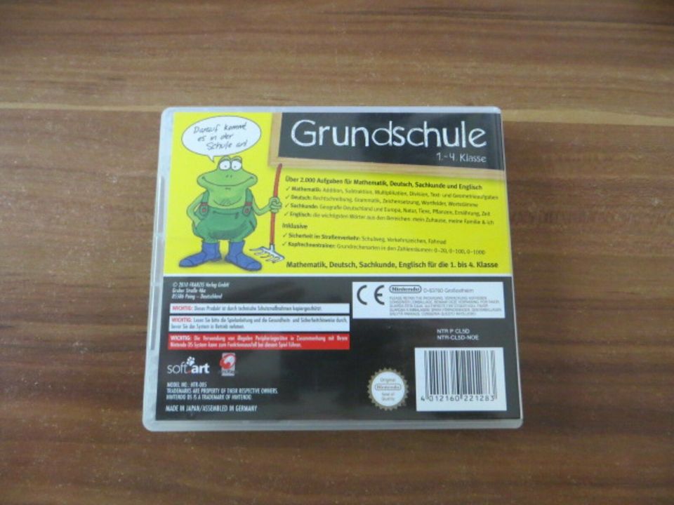 Nintendo DS Spiel - Grundschule 1. - 4. Klasse in Neuenstadt