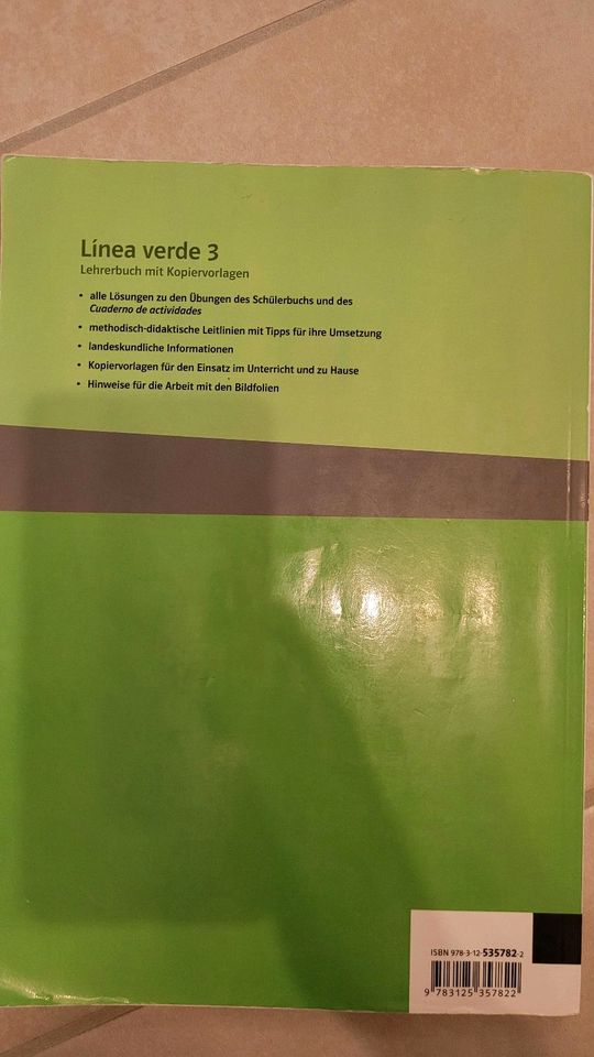 Línea Verde 3 Lehrerbuch in Schwalbach a. Taunus