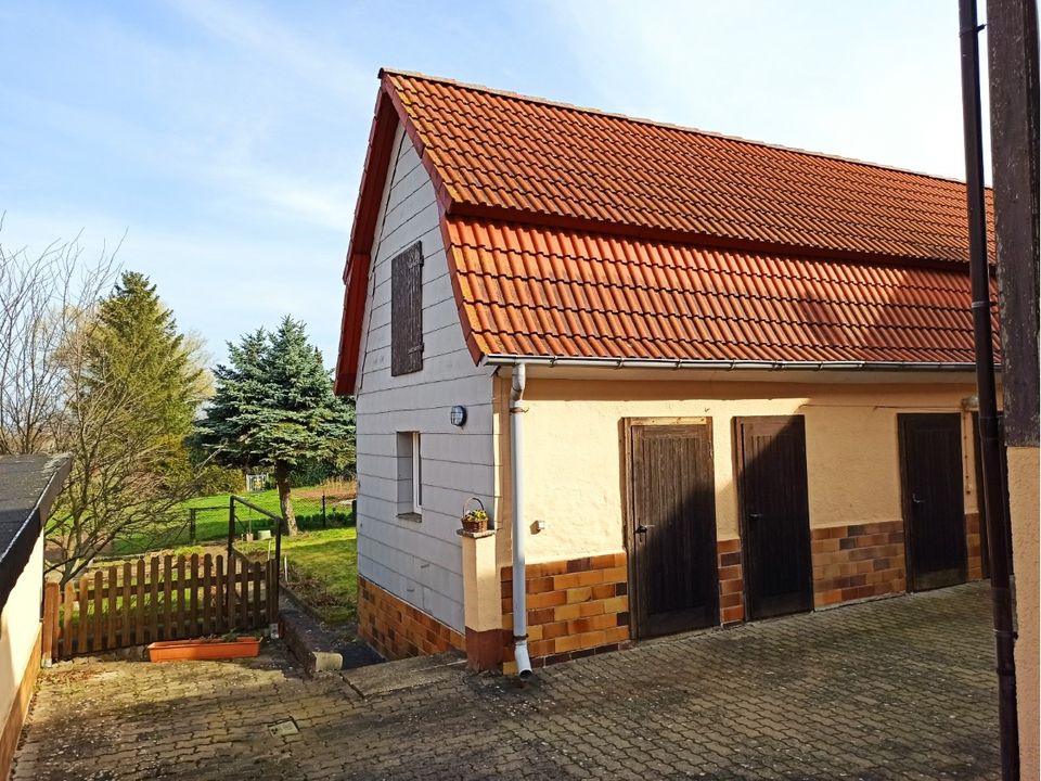 +Reserviert+ FAMILIENHAUS MIT PLATZ UND SONNIGEM GRUNDSTÜCK IN WERTHER- NAHE DER STADT NORDHAUSEN in Werther bei Nordhausen