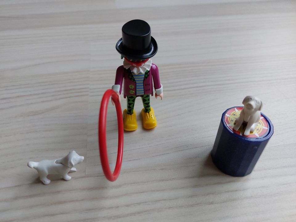 Playmobi, Circus- Clown mit 2 Hunden in Lübeck