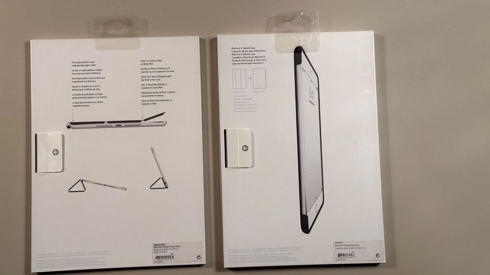 iPad mini 4 Smart Cover + Silicon Case, Apple Original, OVP in Berlin