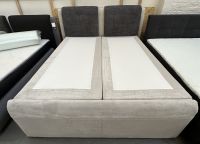 Boxspringbett+Topper 180x200 Bett Cord Creme/Grau Bettkasten NEU Wuppertal - Oberbarmen Vorschau