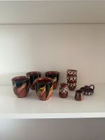 Bulgarische Keramik Set  Becher / Vasen Handarbeit Vintage München - Hadern Vorschau