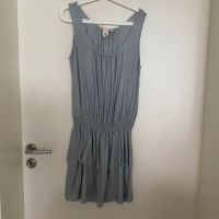 H&M Kleid Gr. 38 blau weiß gestreift Stufenrock TOP Zustand Dresden - Schönfeld-Weißig Vorschau